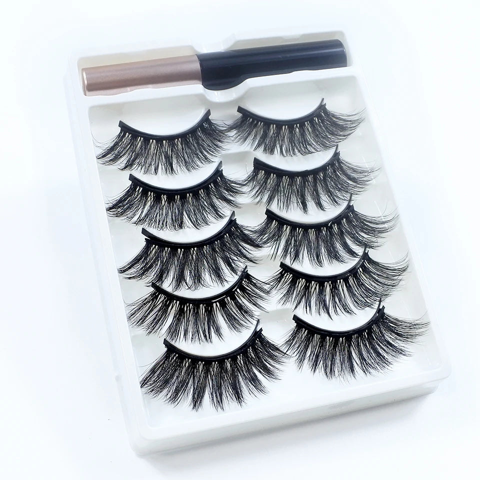 Nuvella LuxeMag Magnetic Lashes 5-Pair Set