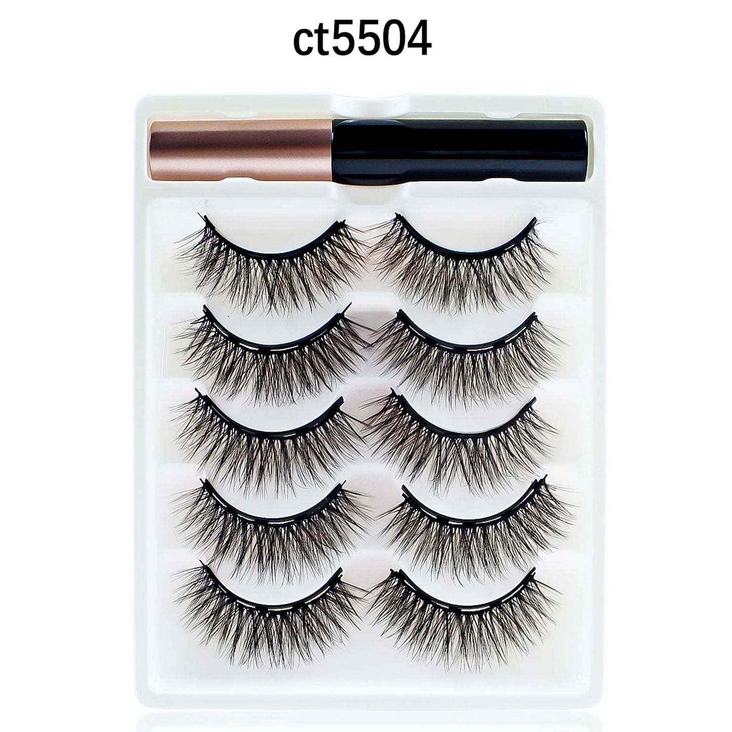 Nuvella LuxeMag Magnetic Lashes 5-Pair Set