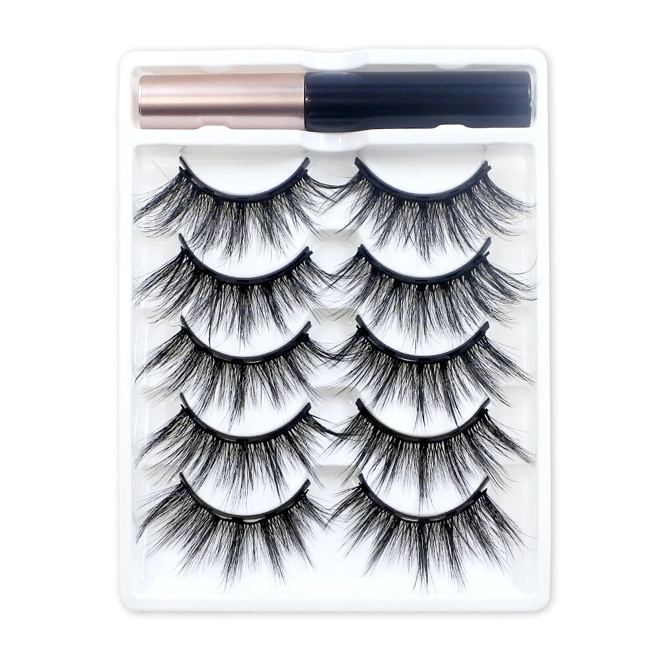 Nuvella LuxeMag Magnetic Lashes 5-Pair Set