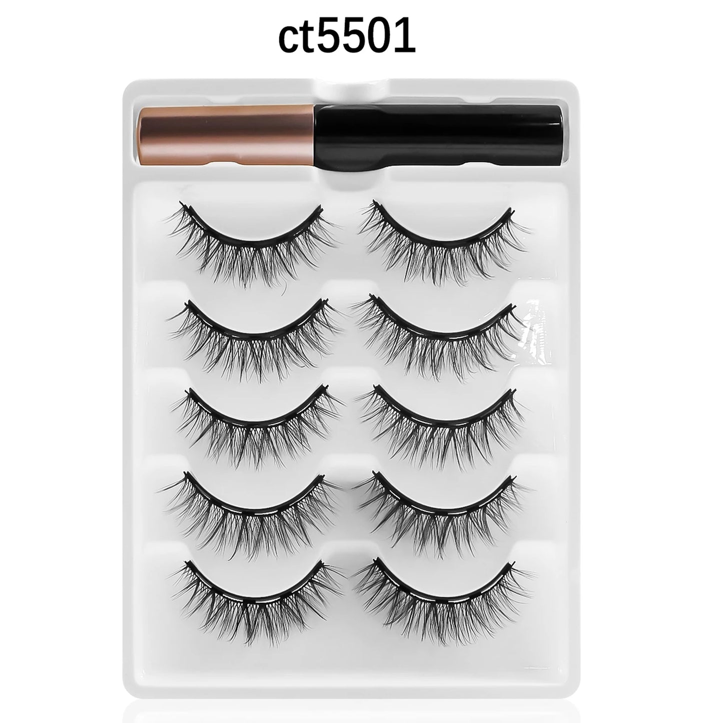 Nuvella LuxeMag Magnetic Lashes 5-Pair Set