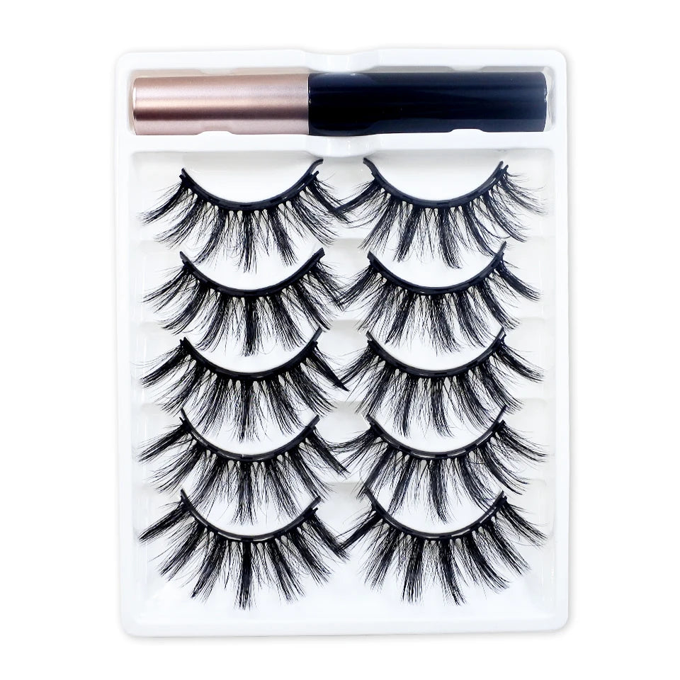 Nuvella LuxeMag Magnetic Lashes 5-Pair Set