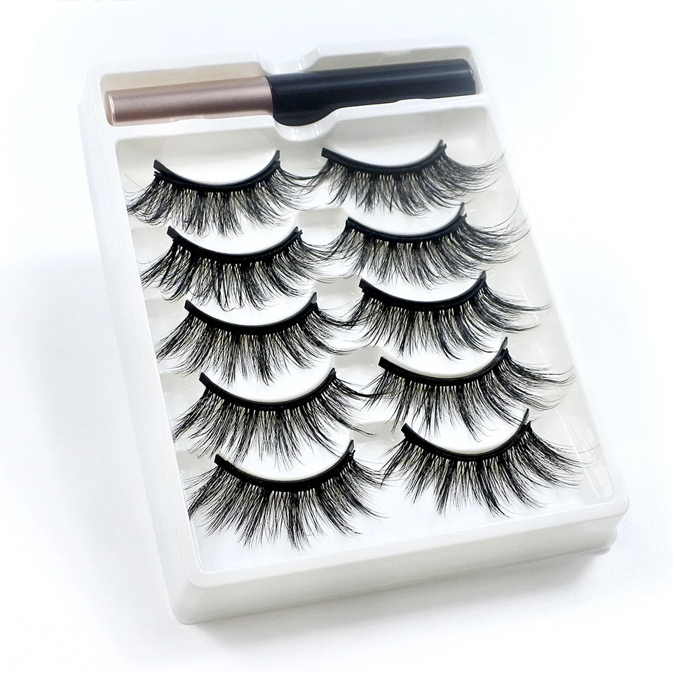 Nuvella LuxeMag Magnetic Lashes 5-Pair Set