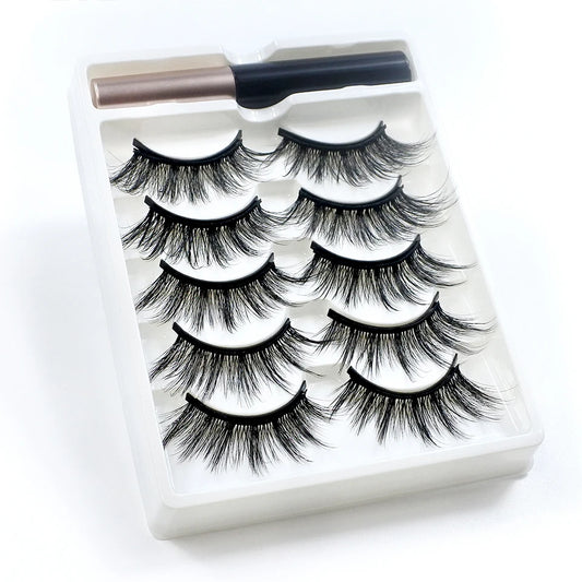 Nuvella LuxeMag Magnetic Lashes 5-Pair Set