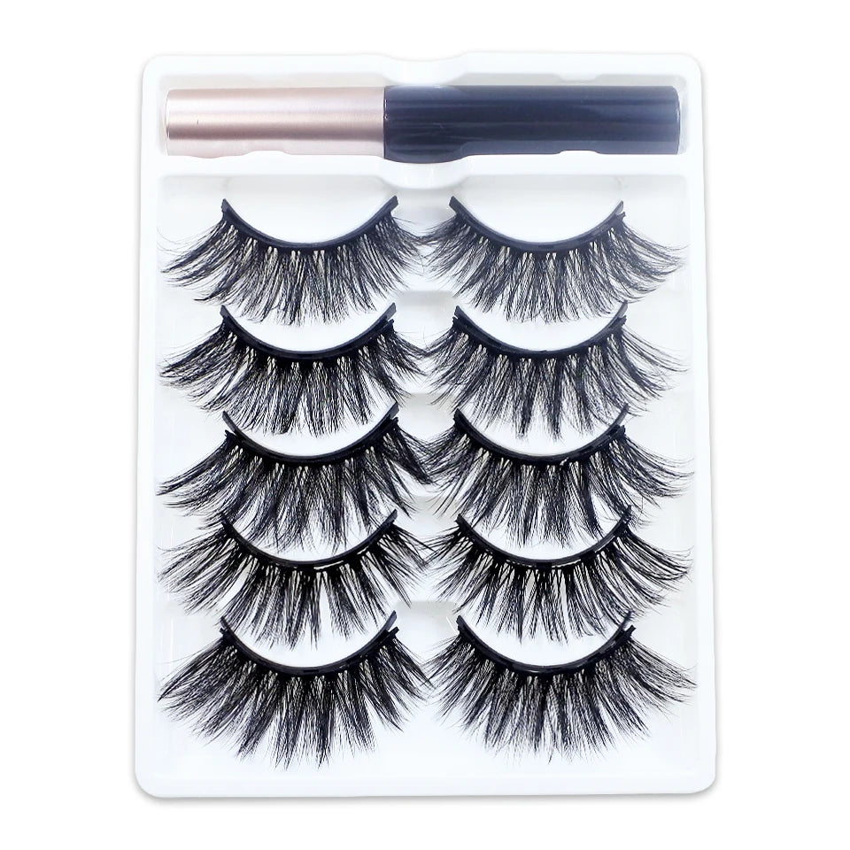 Nuvella LuxeMag Magnetic Lashes 5-Pair Set