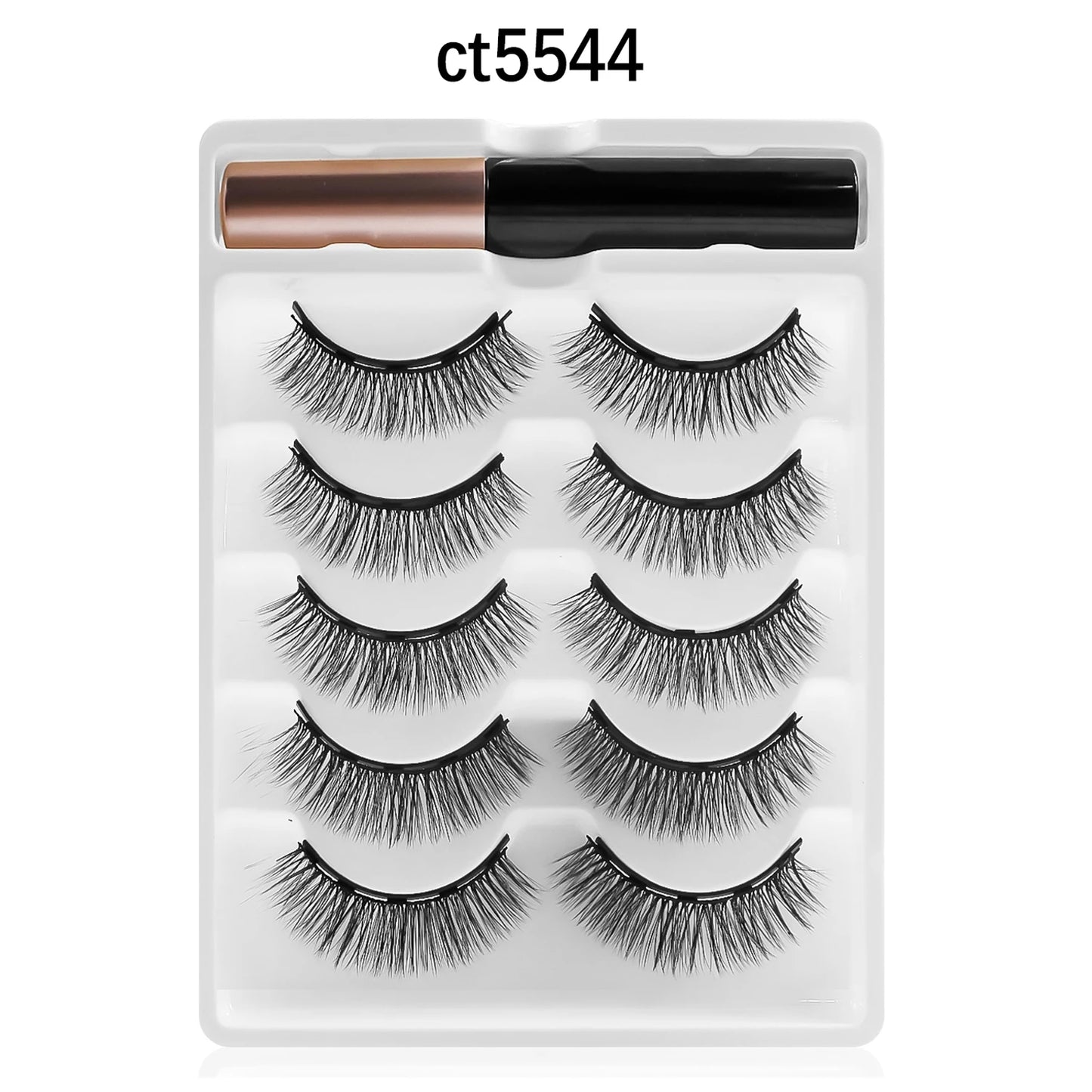 Nuvella LuxeMag Magnetic Lashes 5-Pair Set
