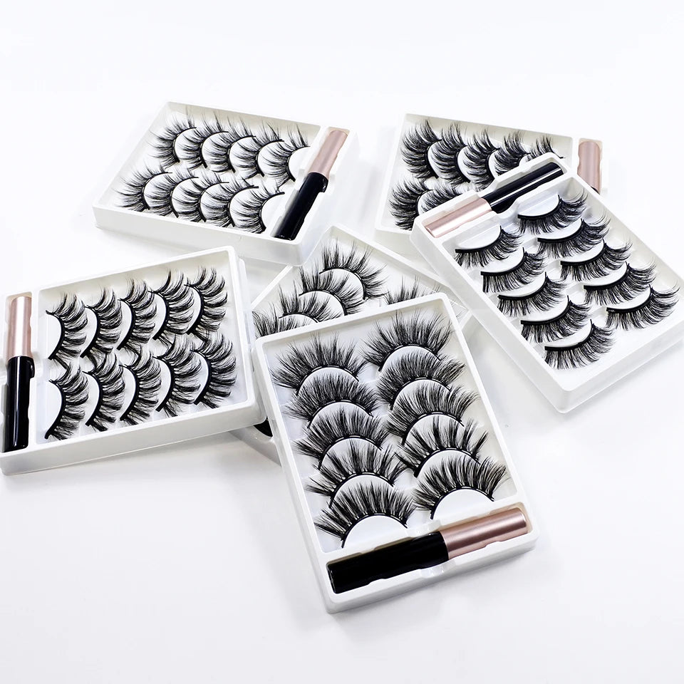 Nuvella LuxeMag Magnetic Lashes 5-Pair Set